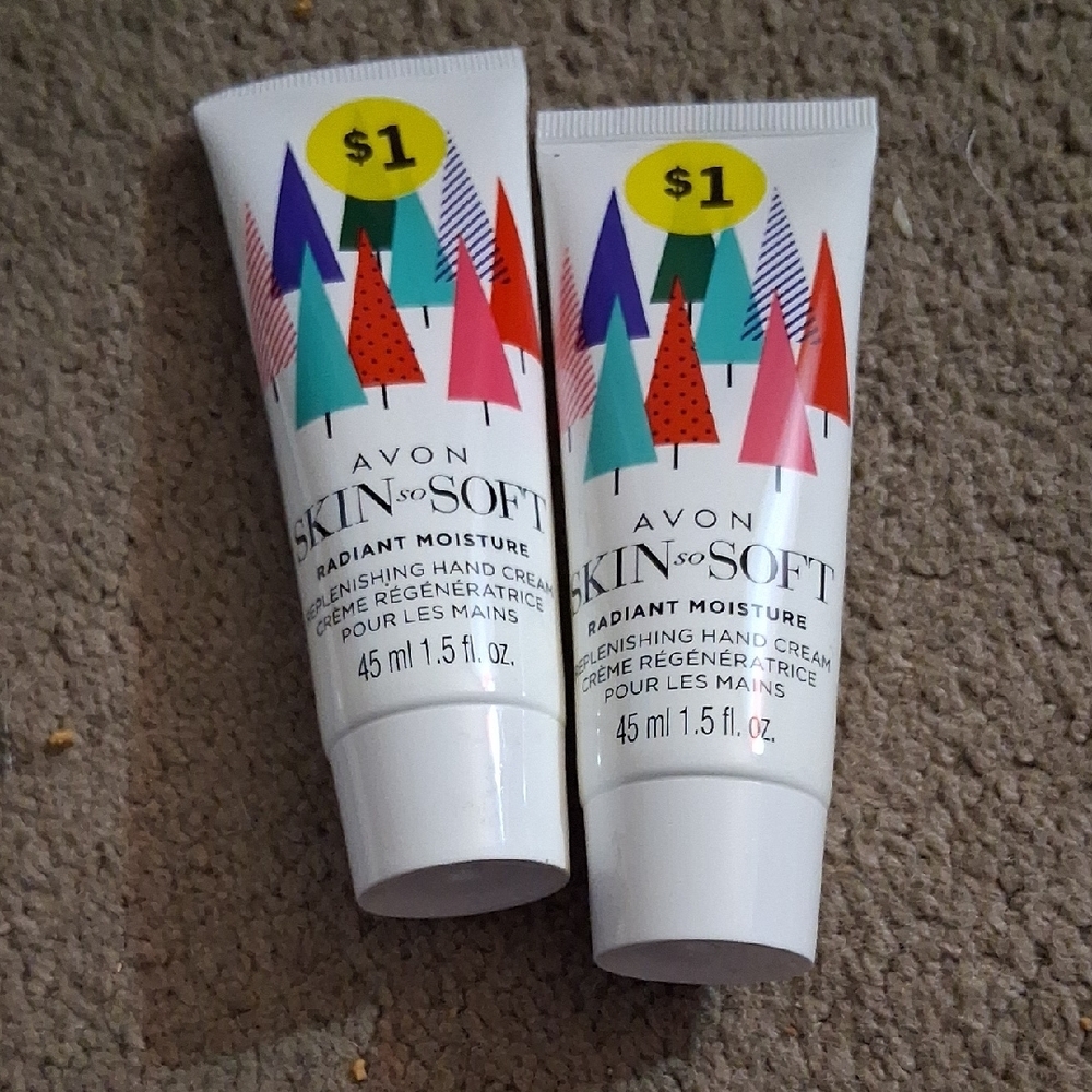 Avon Care Vita Moist Hand Cream Set - Colorful Design - Picture 2 of 3